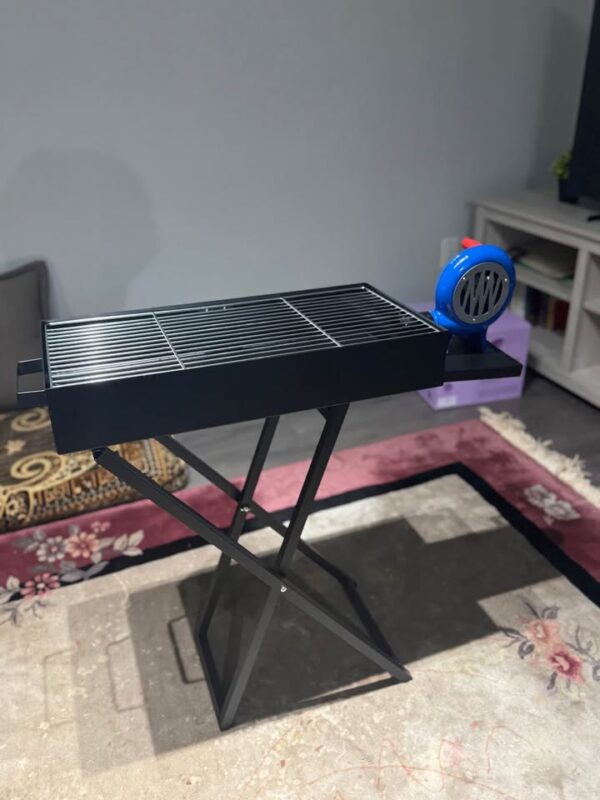 BBQ Grill 30 X 60 CM With Manual Fan